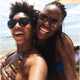 I'm just gonna act like it ain't negative WTH degrees outside, and flash back to the day me and my travel homie @mellow_bk drove through the pouring rain holding on to faith that it would clear up at the beach. And it did! Won't He do it! It's great to have travel buddies who are down for whatever on a trip - way more fun and SO many stories  #BrazilOuttakes #Brazil #TravelFly #BlackAndAbroad #Nomadness